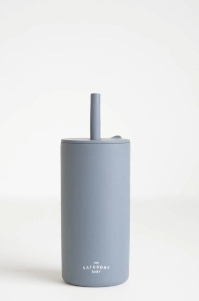 Kids Silicone Straw Cup
