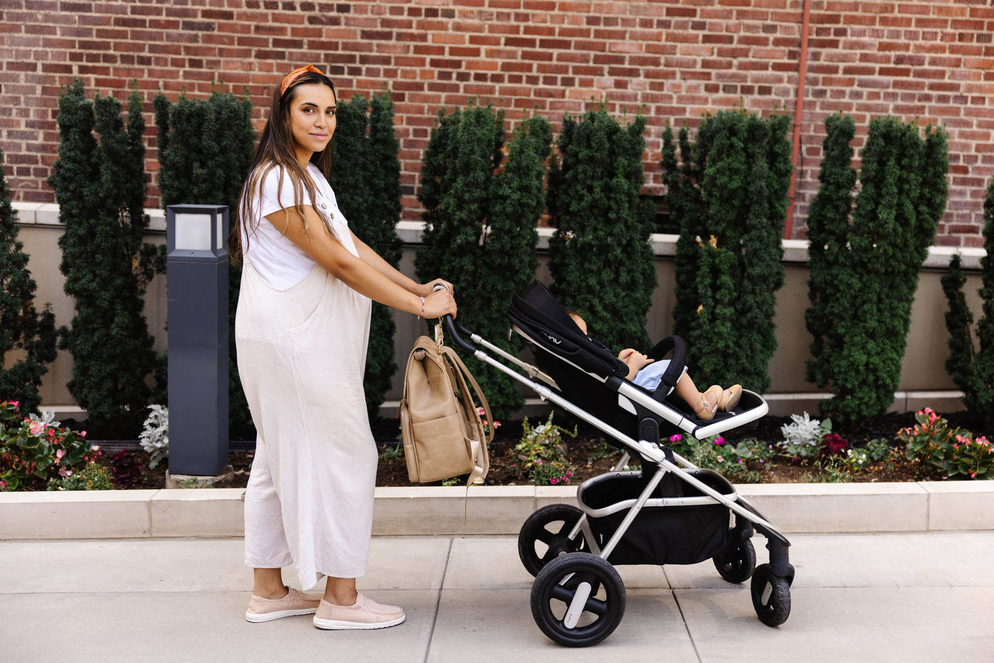 Stroller Hooks - Taupe