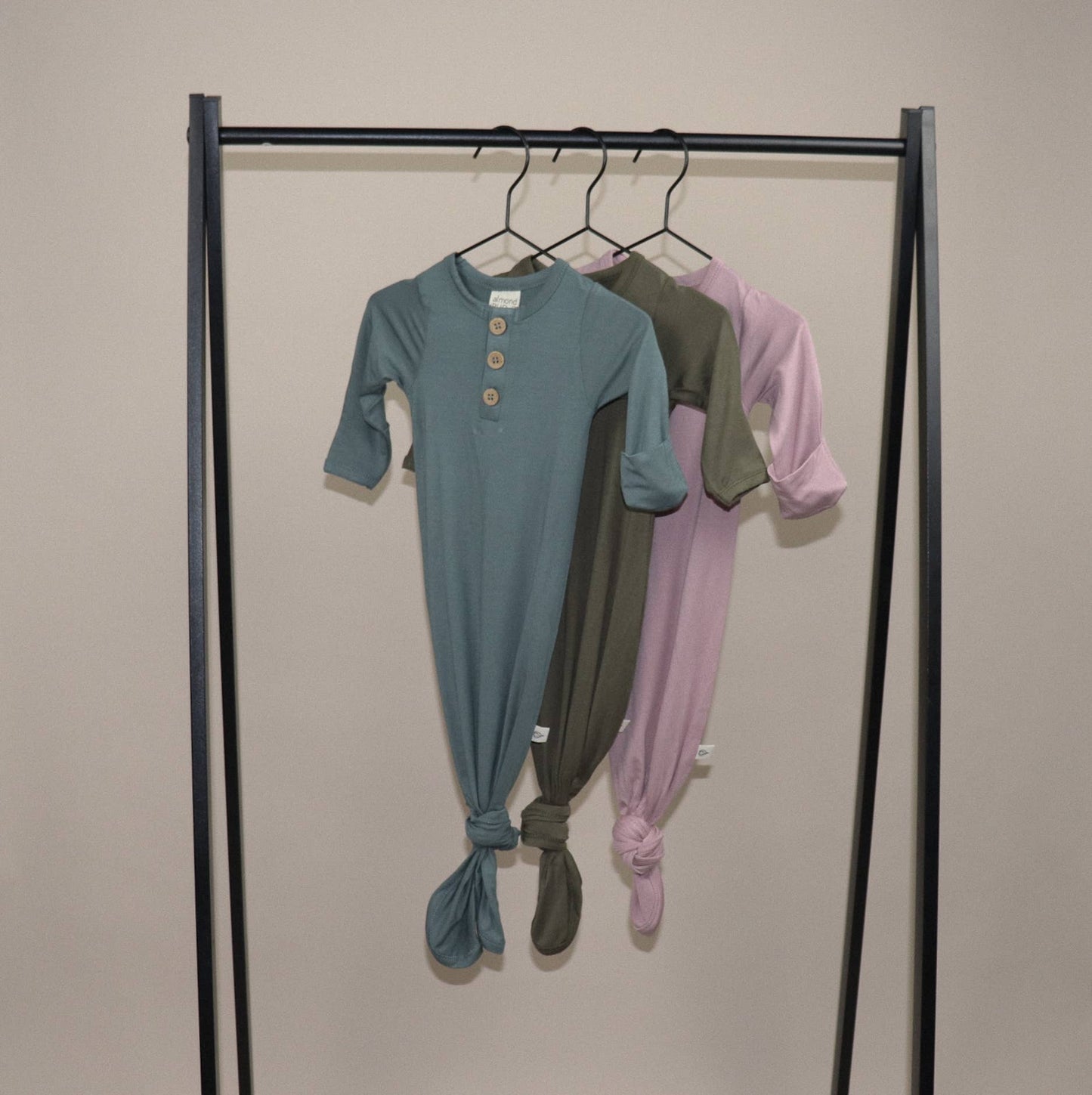 Baby Knot Gown | Newborn Outfit | Gender Neutral Outfit