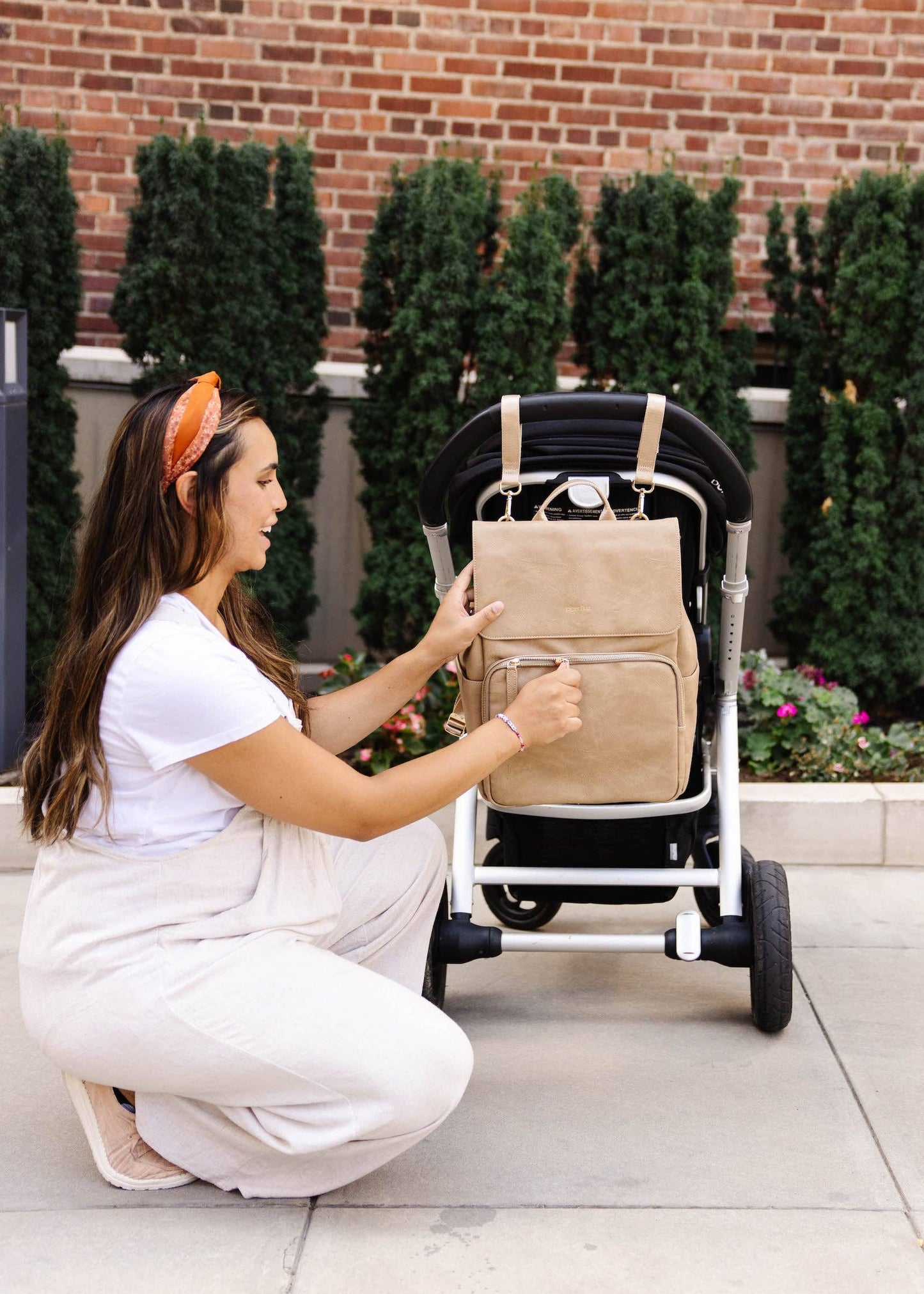 Stroller Hooks - Taupe