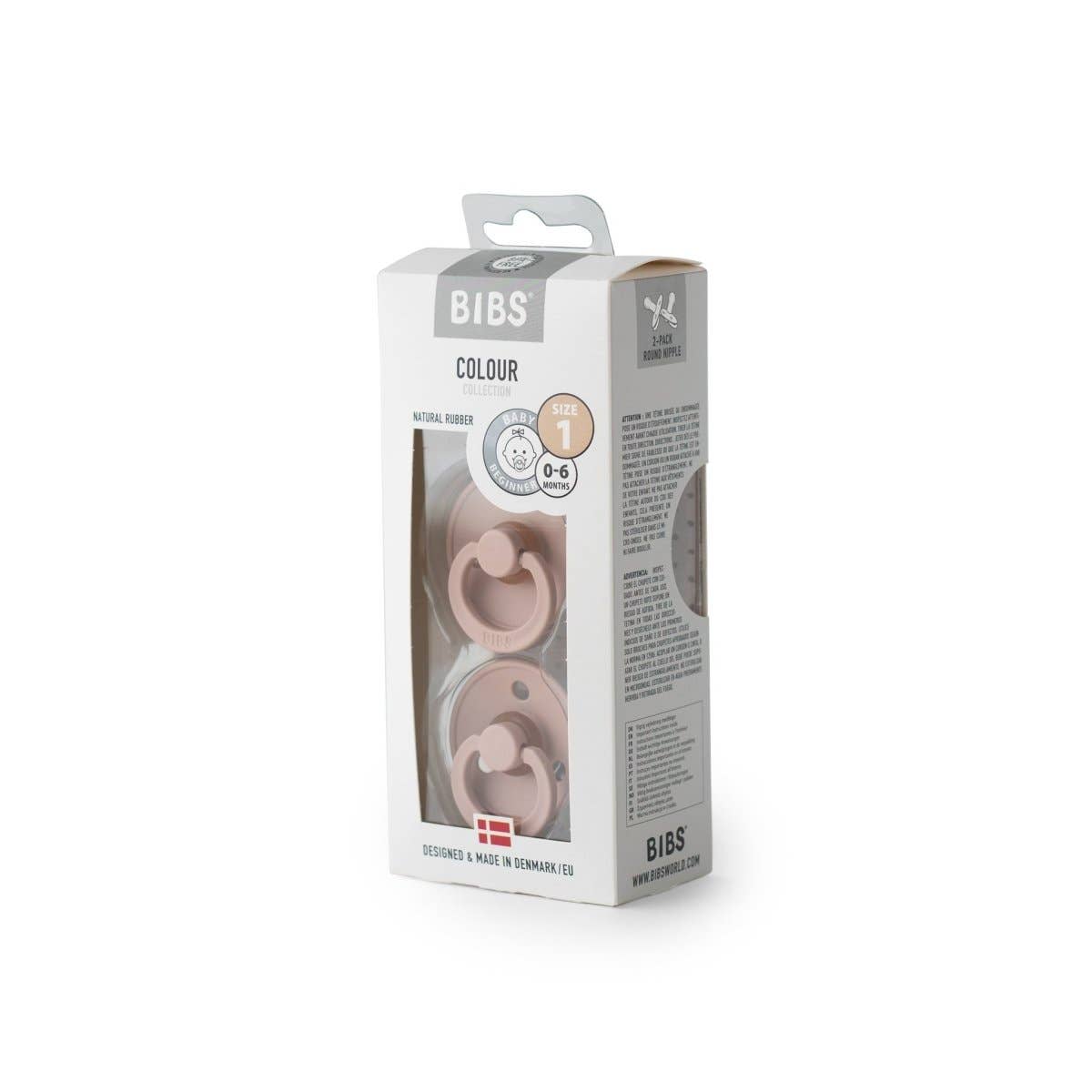 BIBS Pacifiers: Heather / 6-18 months