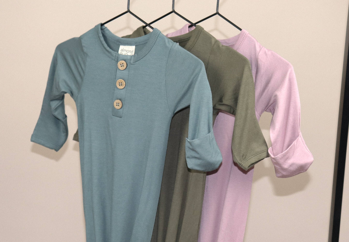 Baby Knot Gown | Newborn Outfit | Gender Neutral Outfit