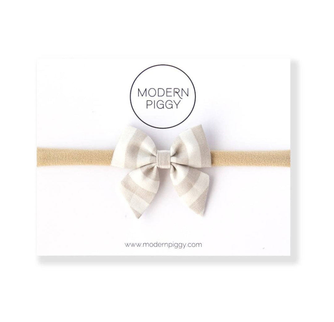 Mini Piggy Bow - Nylon