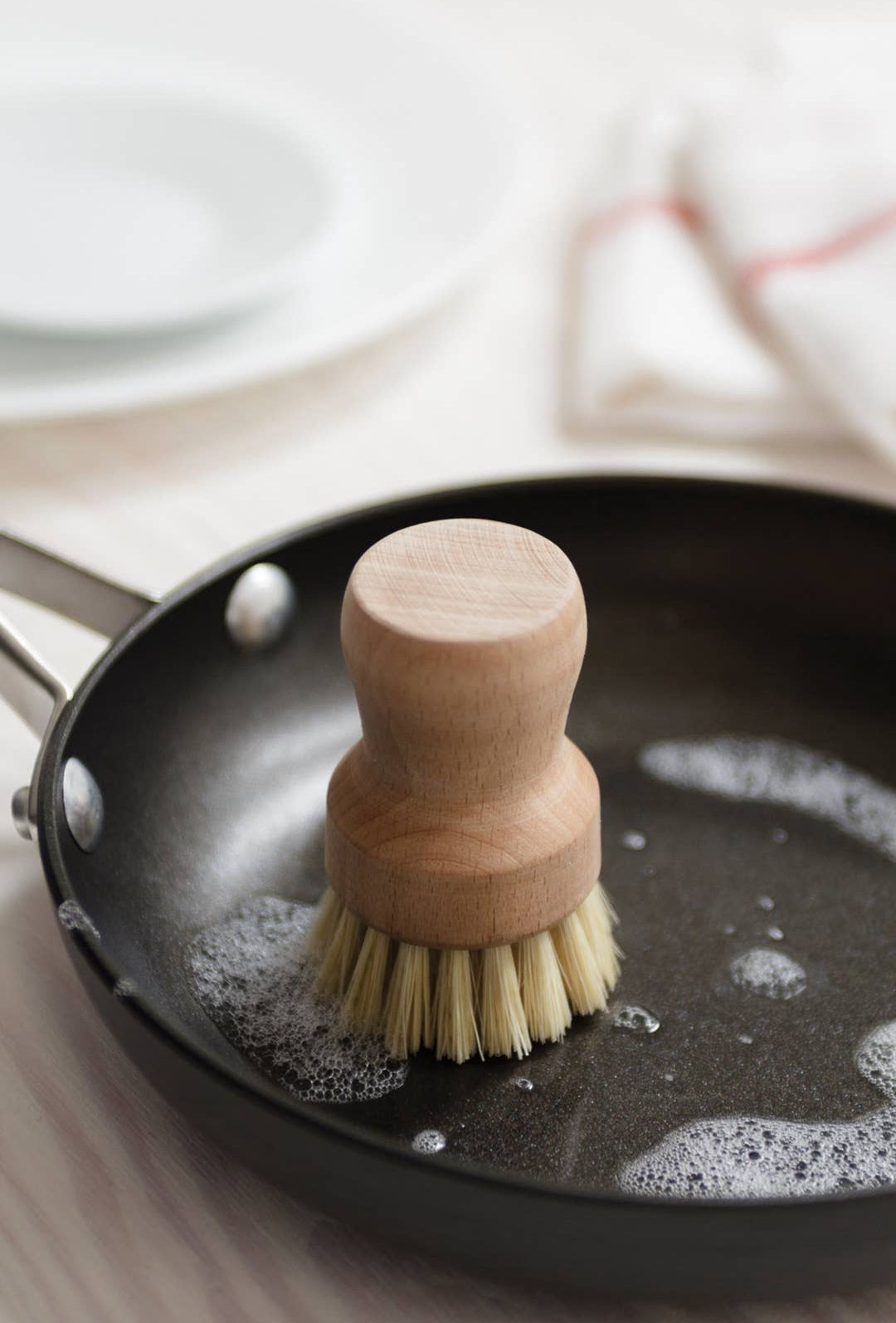 Small Natural Dish Brush