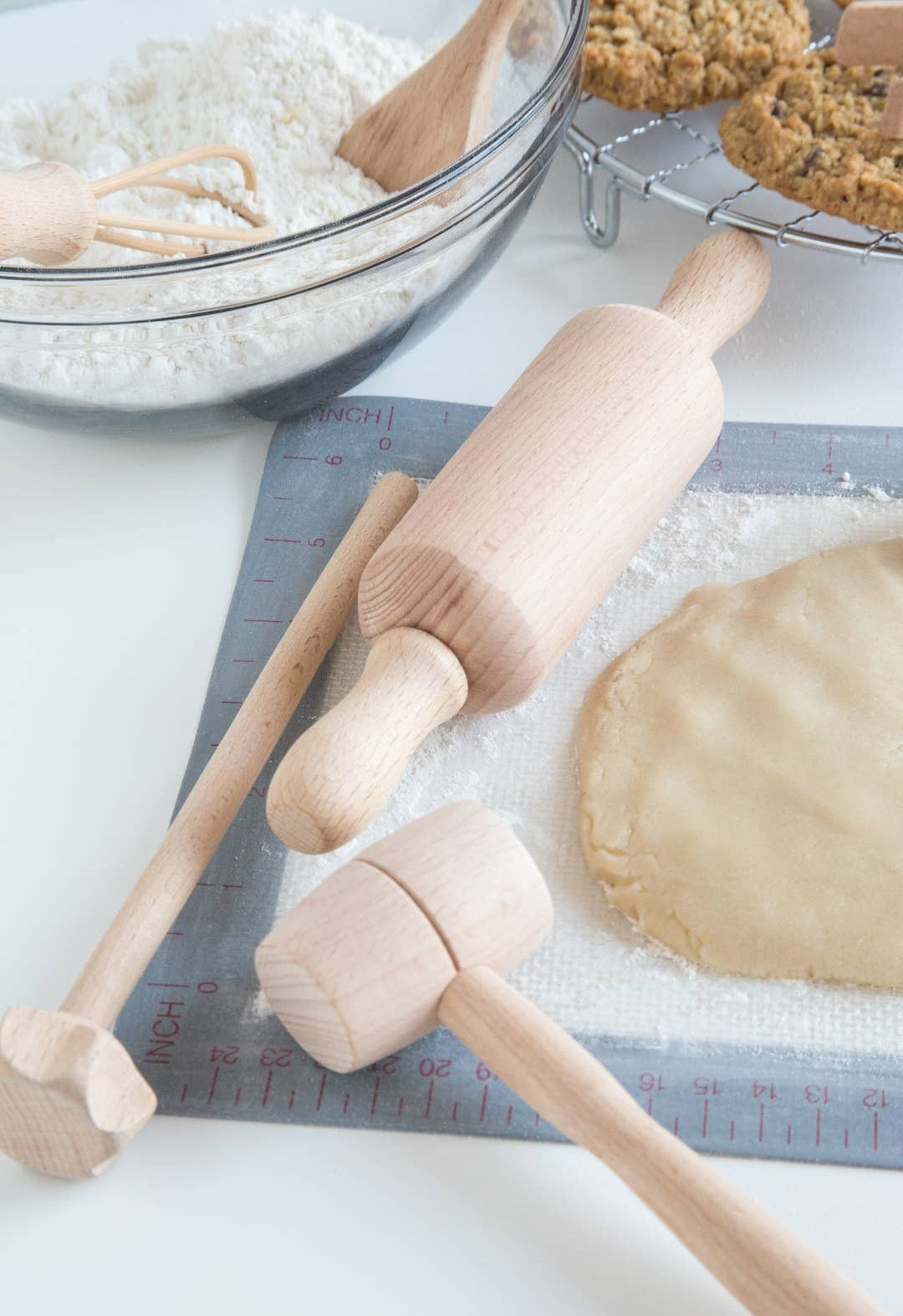 Wooden Kitchen Tools Set - Kids