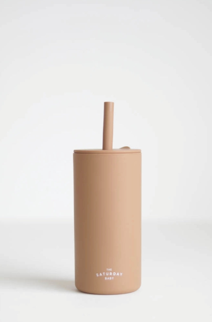 Kids Silicone Straw Cup