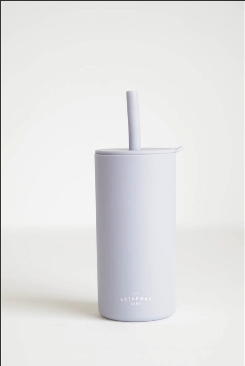 Kids Silicone Straw Cup