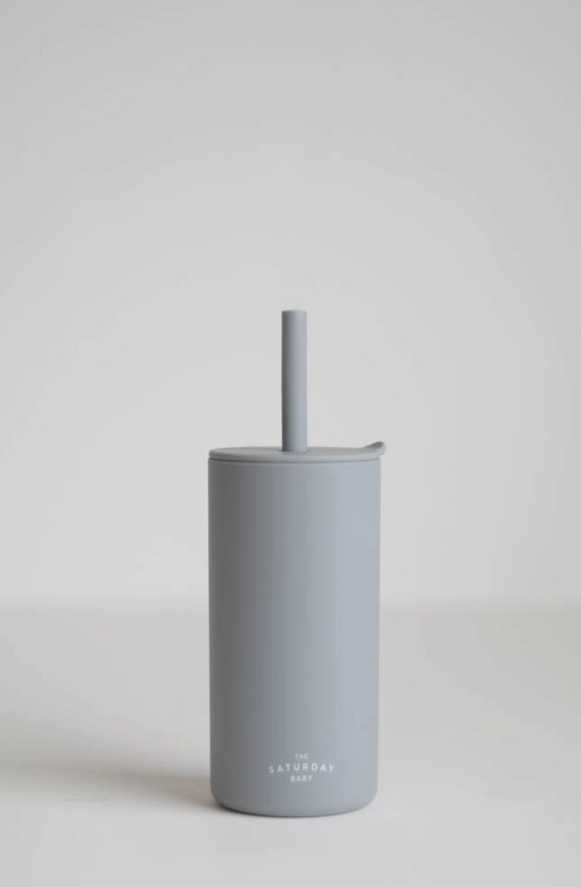 Kids Silicone Straw Cup
