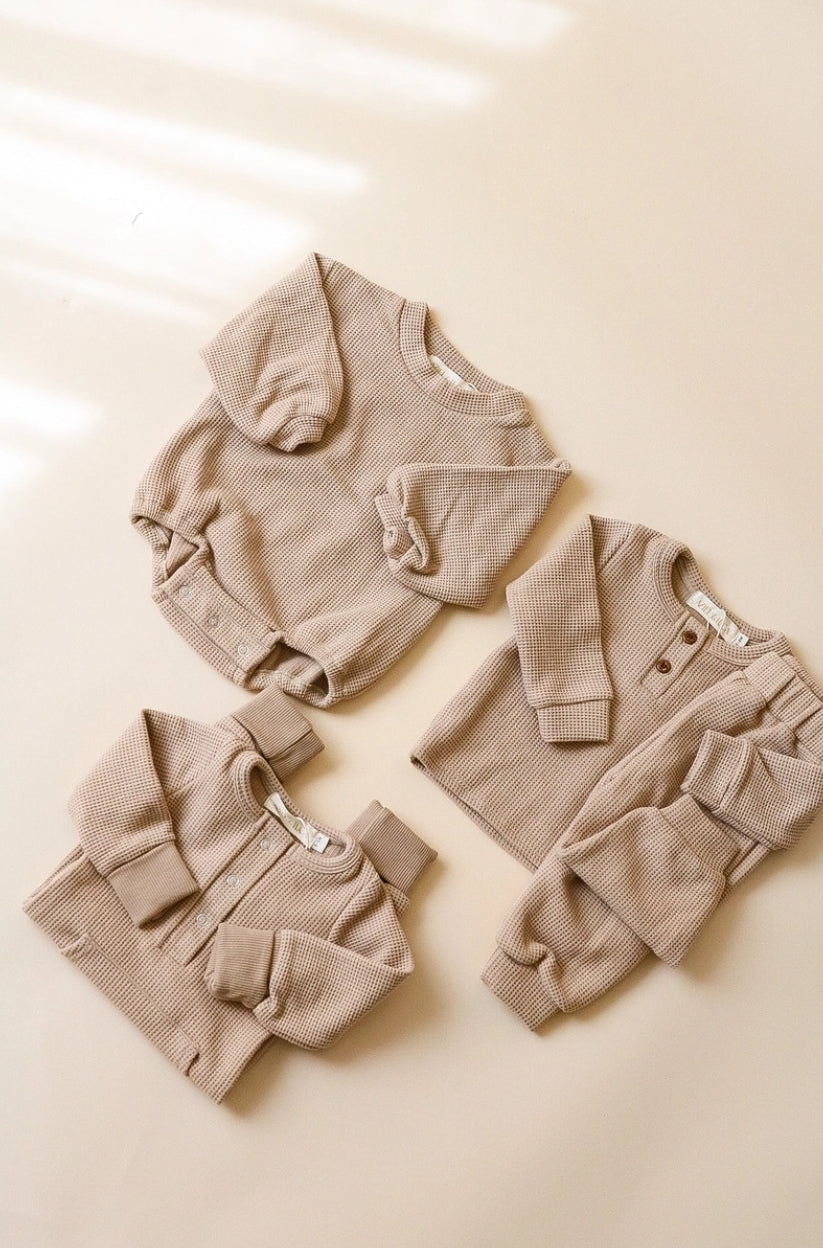 Waffle Set - Beige