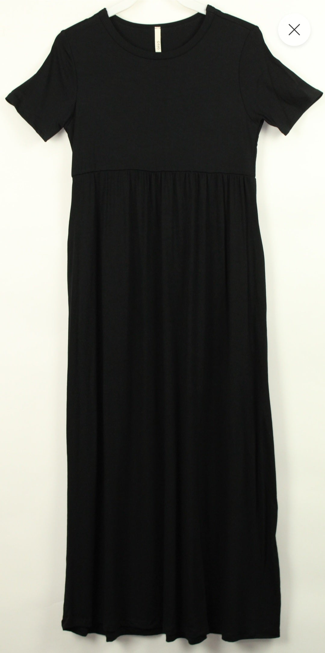 Black Maxi Dress - Kids