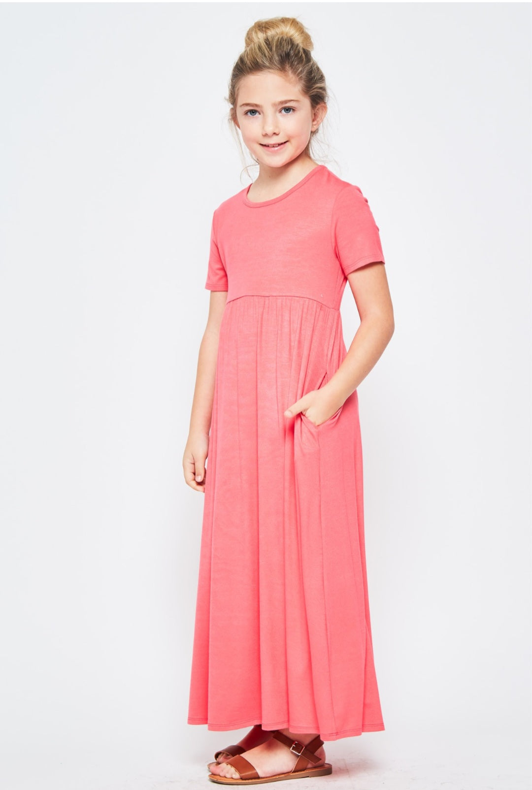 Black Maxi Dress - Kids