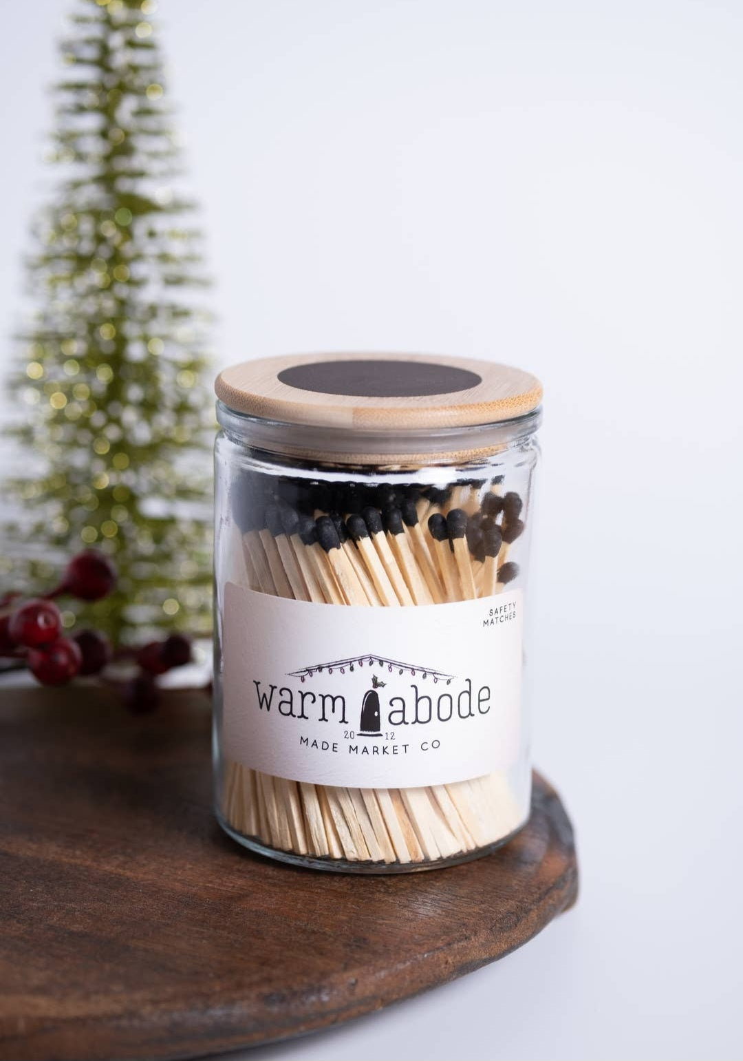 Warm Abode Black Matches