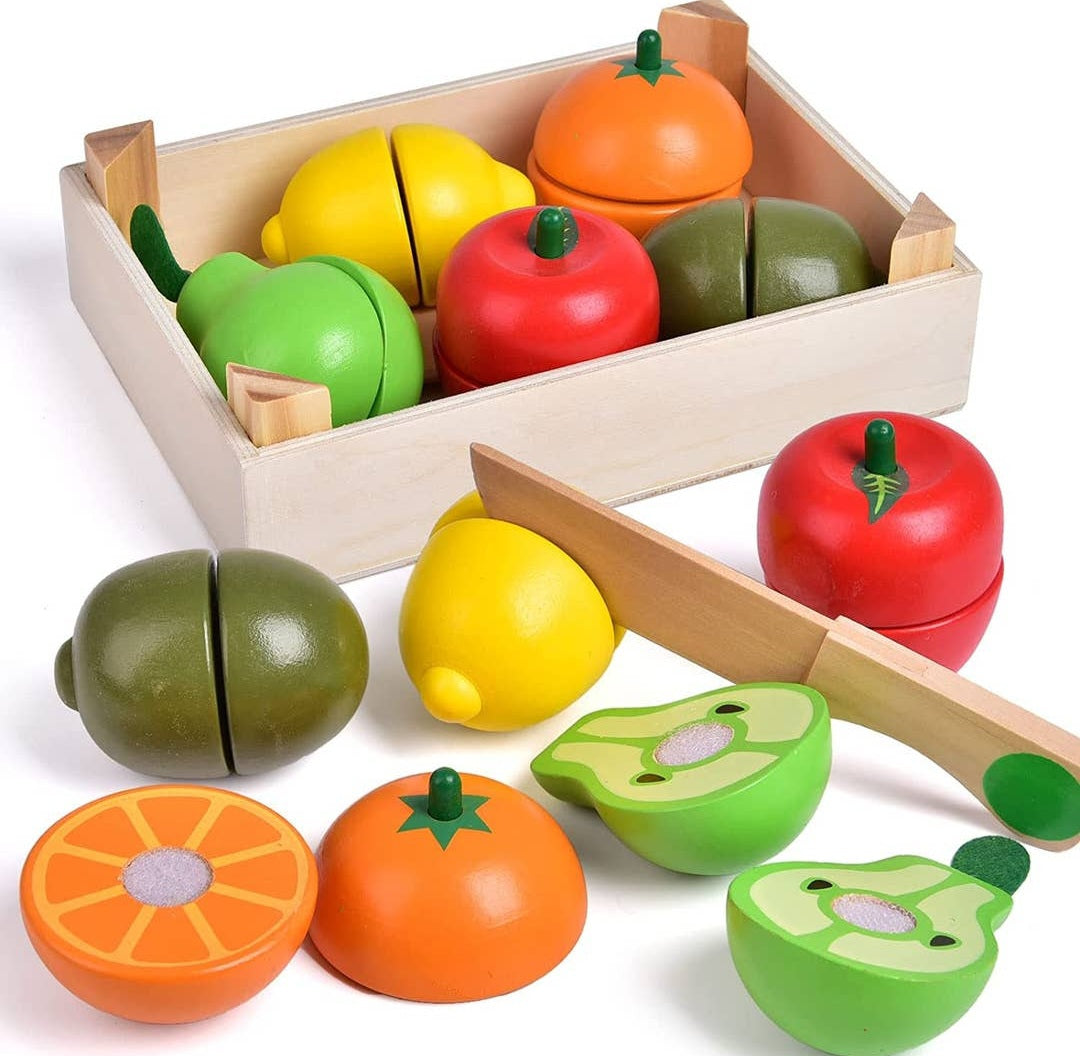 Cutting Food Pretend Play