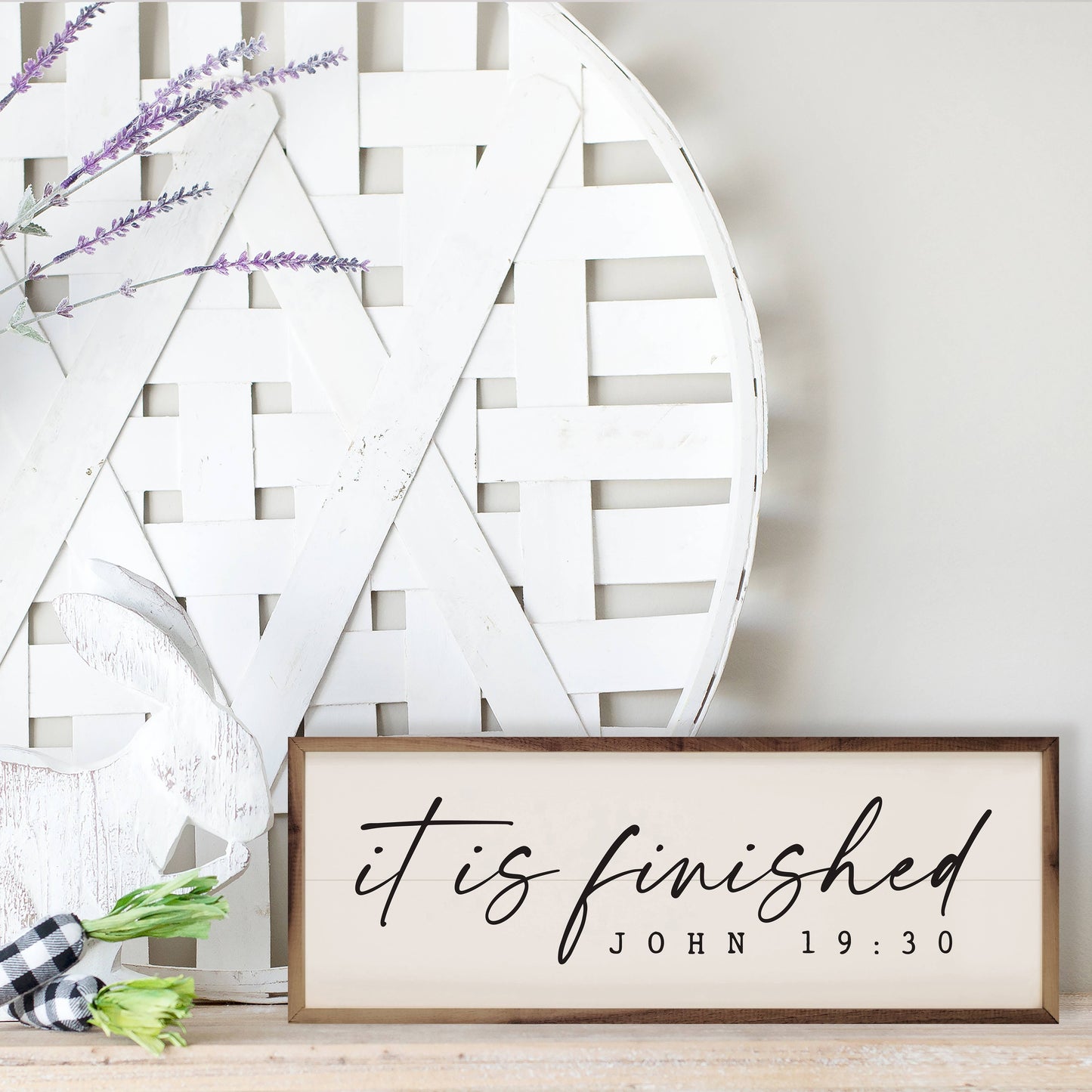 It Is Finished John 19 30 White