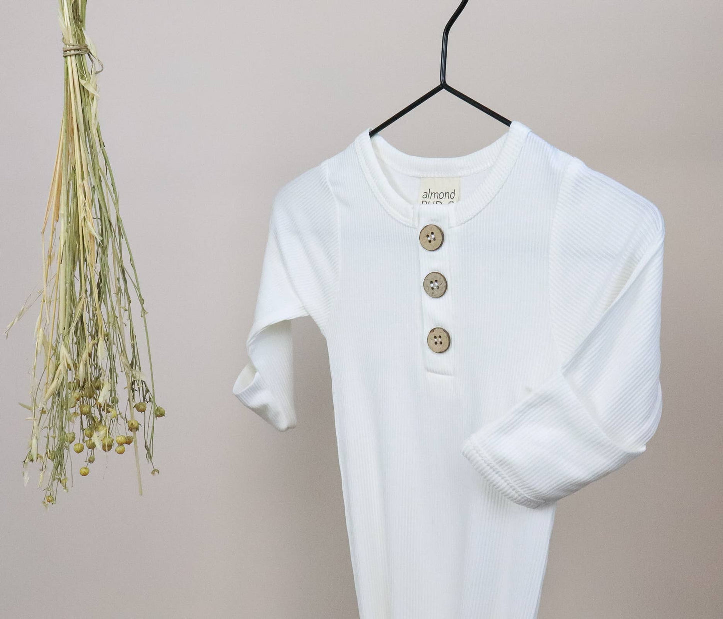Ribbed Knot Gown