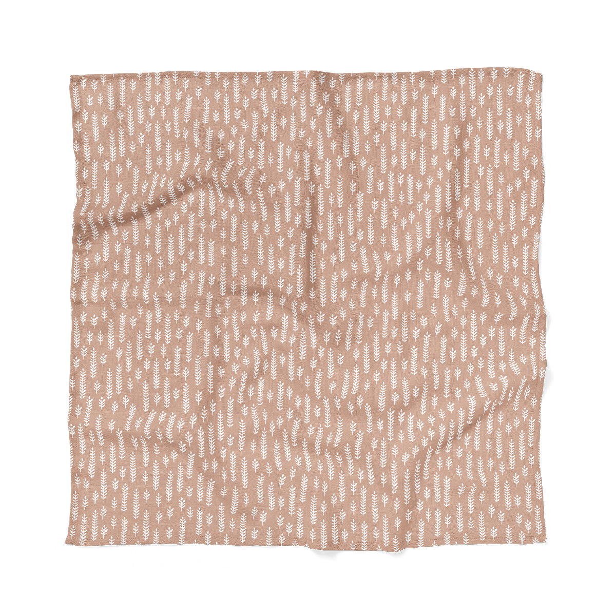 Muslin Swaddle Baby Blanket – Wheat: Maple Sugar