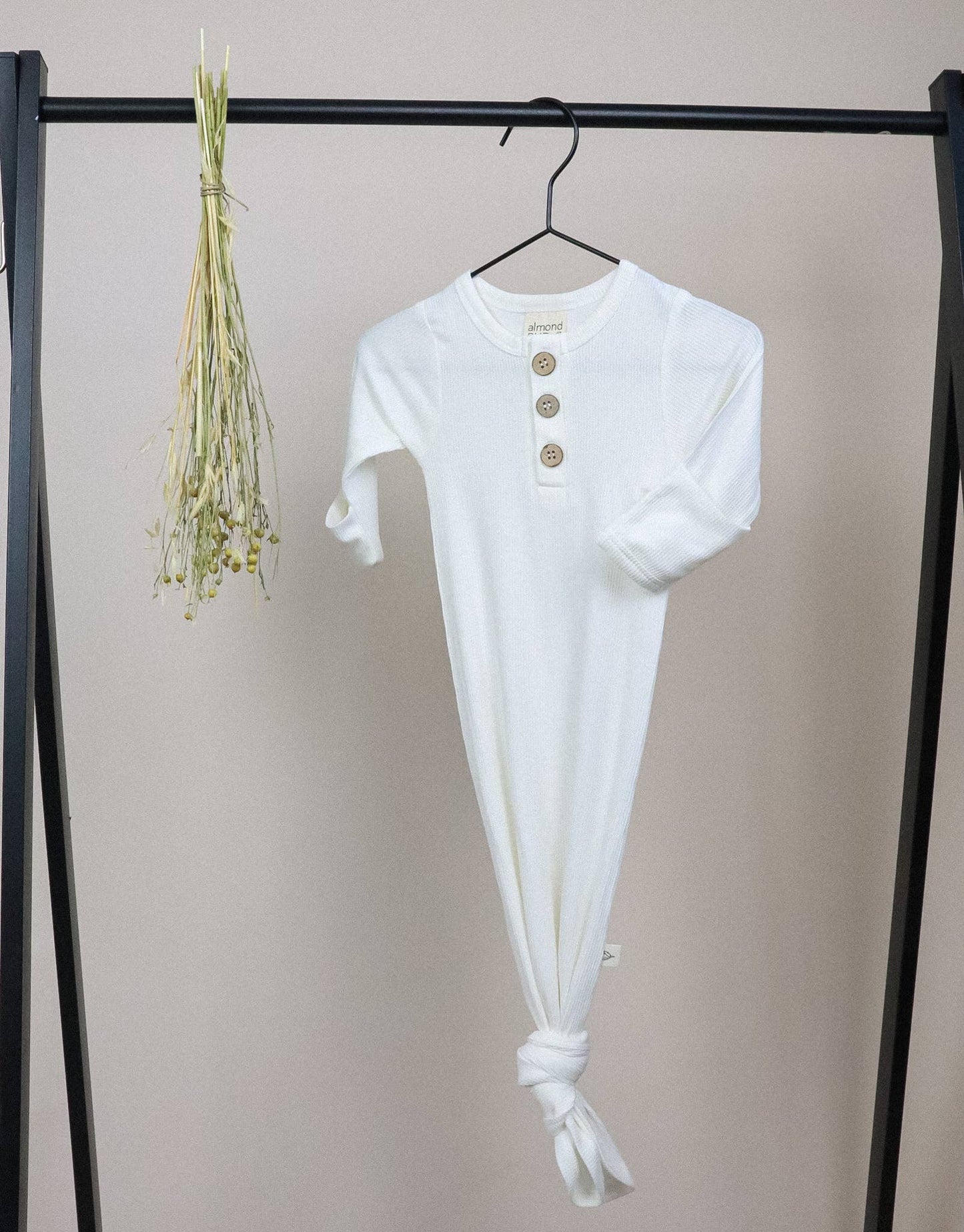 Ribbed Knot Gown