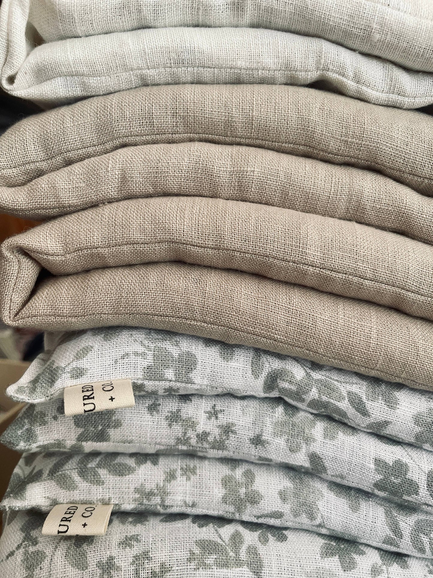 Neck and Shoulder Hot & Cold Rice Bag: Neutral (no design) / Lavender