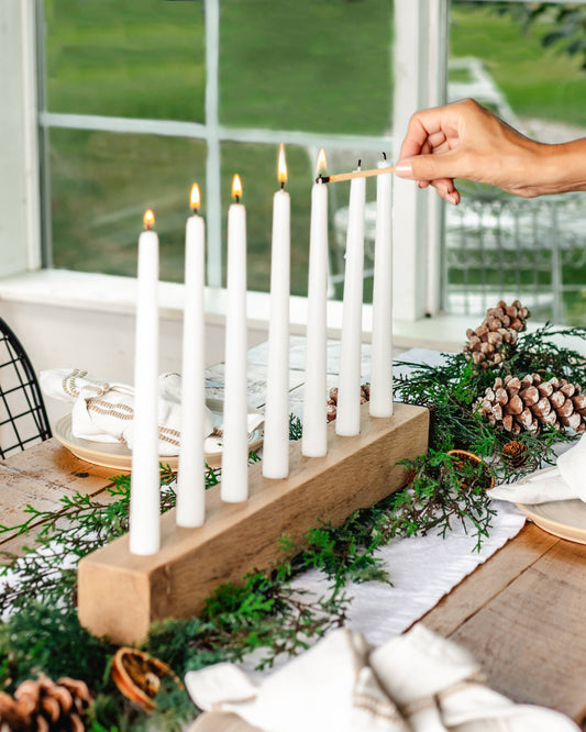 Wood Taper Candle Holder | Made In USA