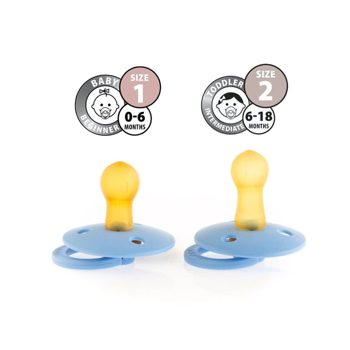 BIBS Pacifiers: Mint / 6-18 months