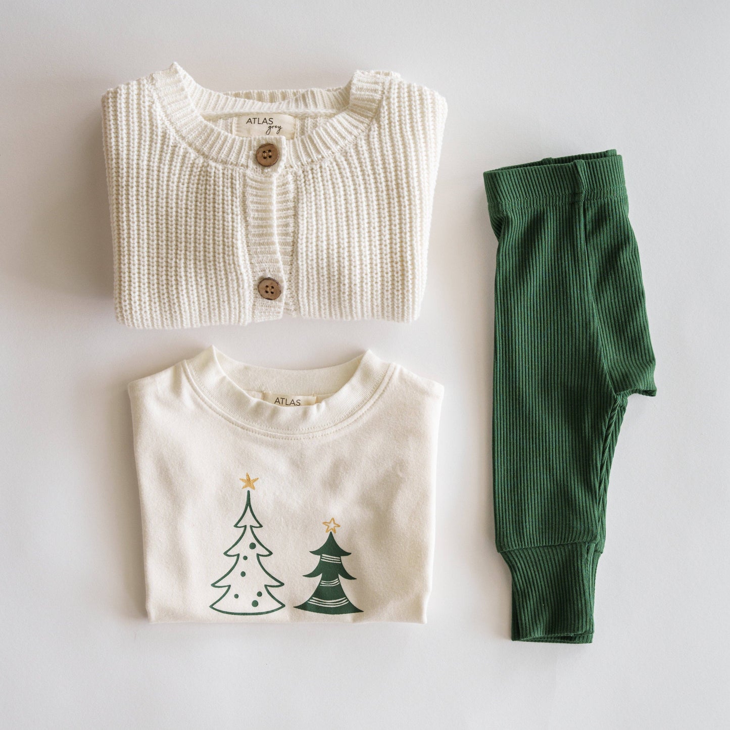 Organic Oversized Knit Cardigan: Coconut Milk / 0-3M