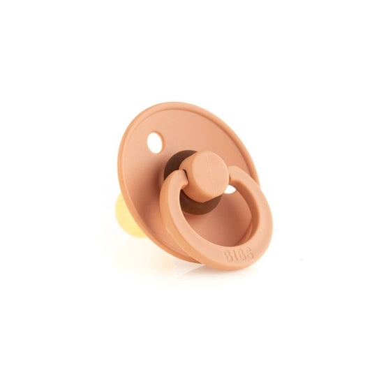 BIBS Pacifiers: Peach / 6-18 months