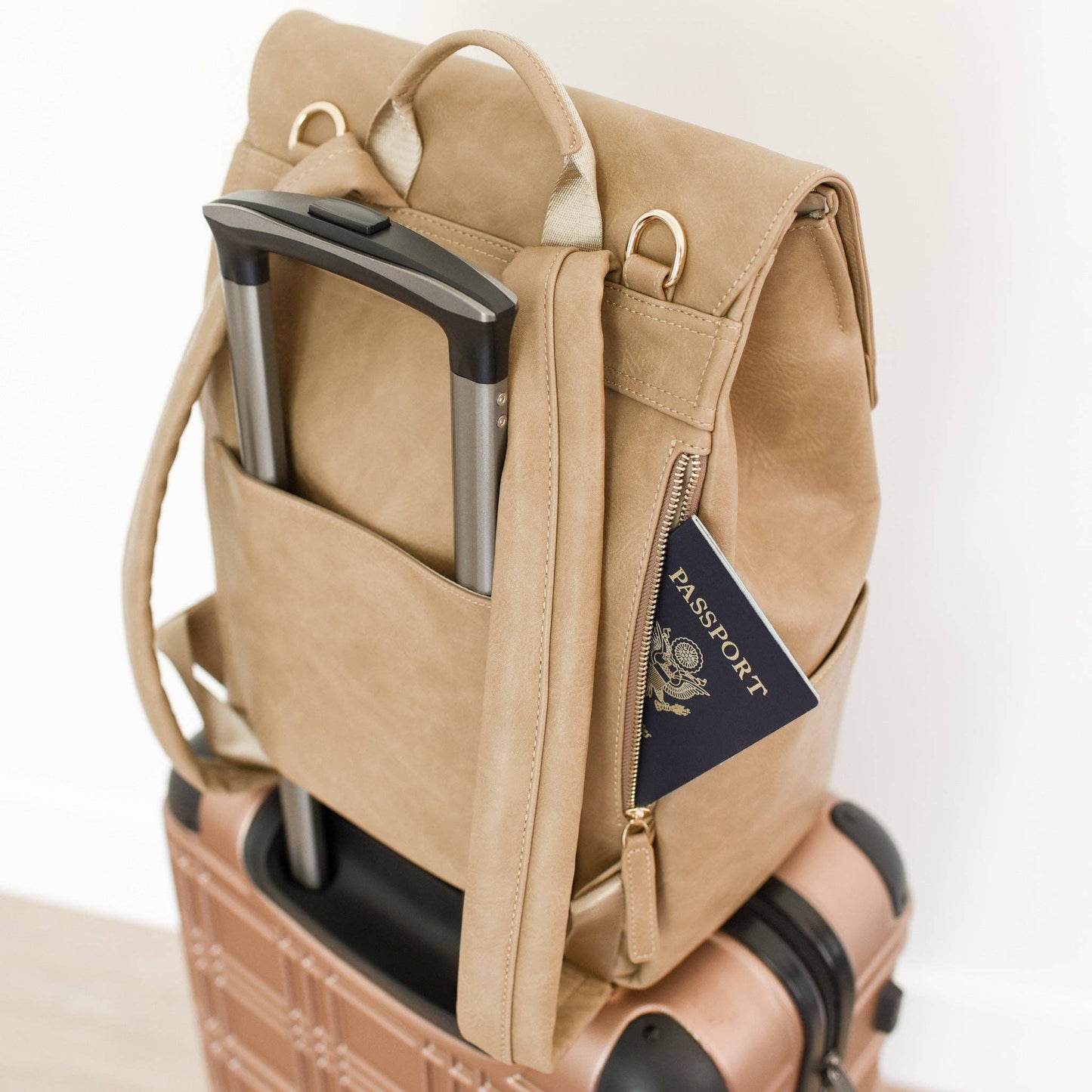 Diaper Bag - Taupe