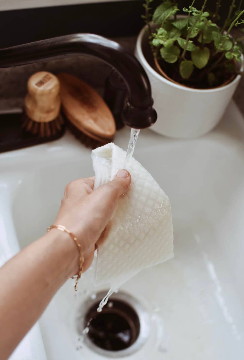 Swedish Dish Cloth - White