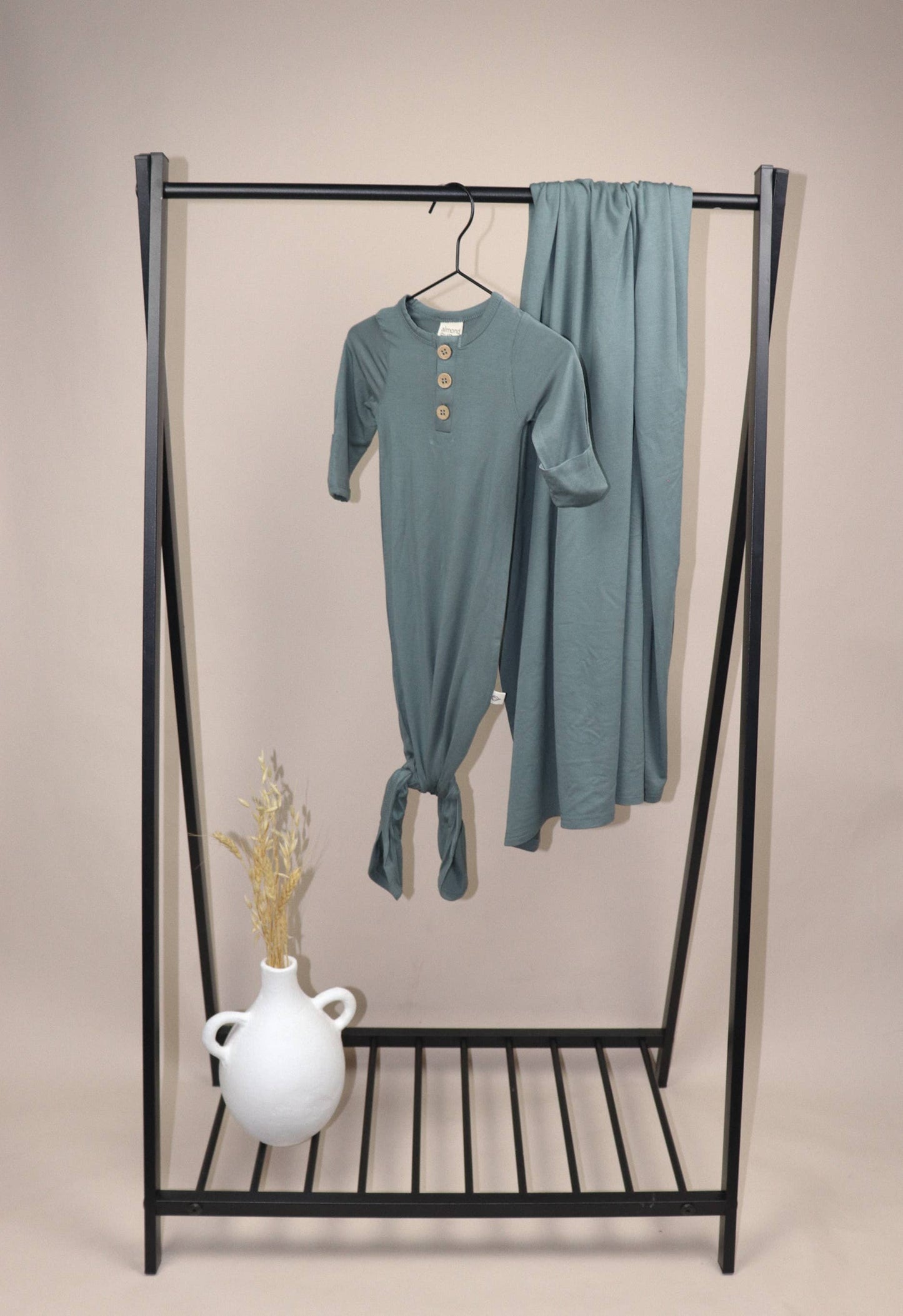 Baby Knot Gown | Newborn Outfit | Gender Neutral Outfit
