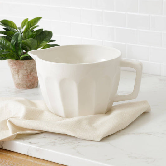 Sculpted Wide Fluted Batter Bowl (PC)