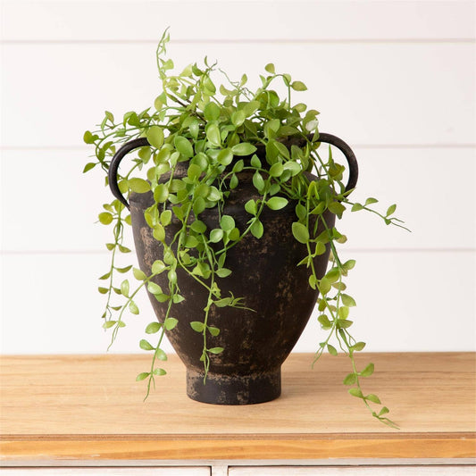 Rustic Metal Urn (PC)