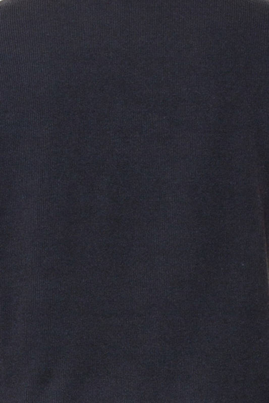 BABY RIB TOP: BLACK / Medium