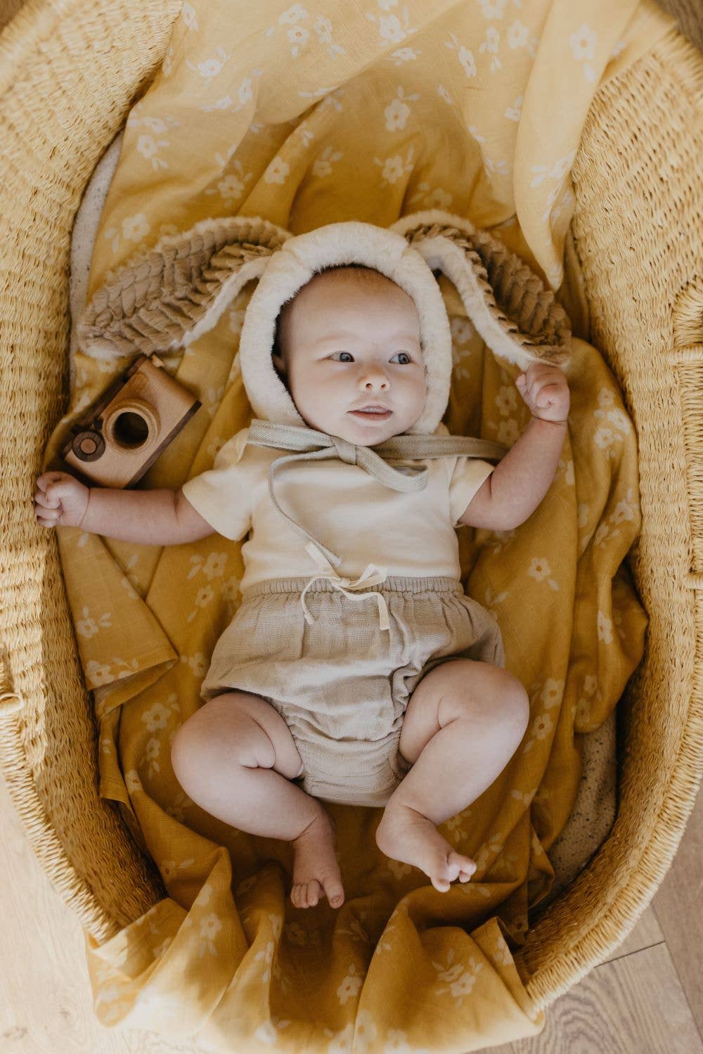 Muslin Swaddle Baby Blanket – Buttercup