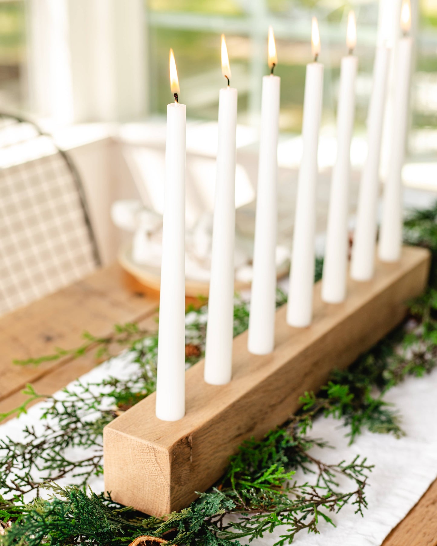 Wood Taper Candle Holder | Made In USA
