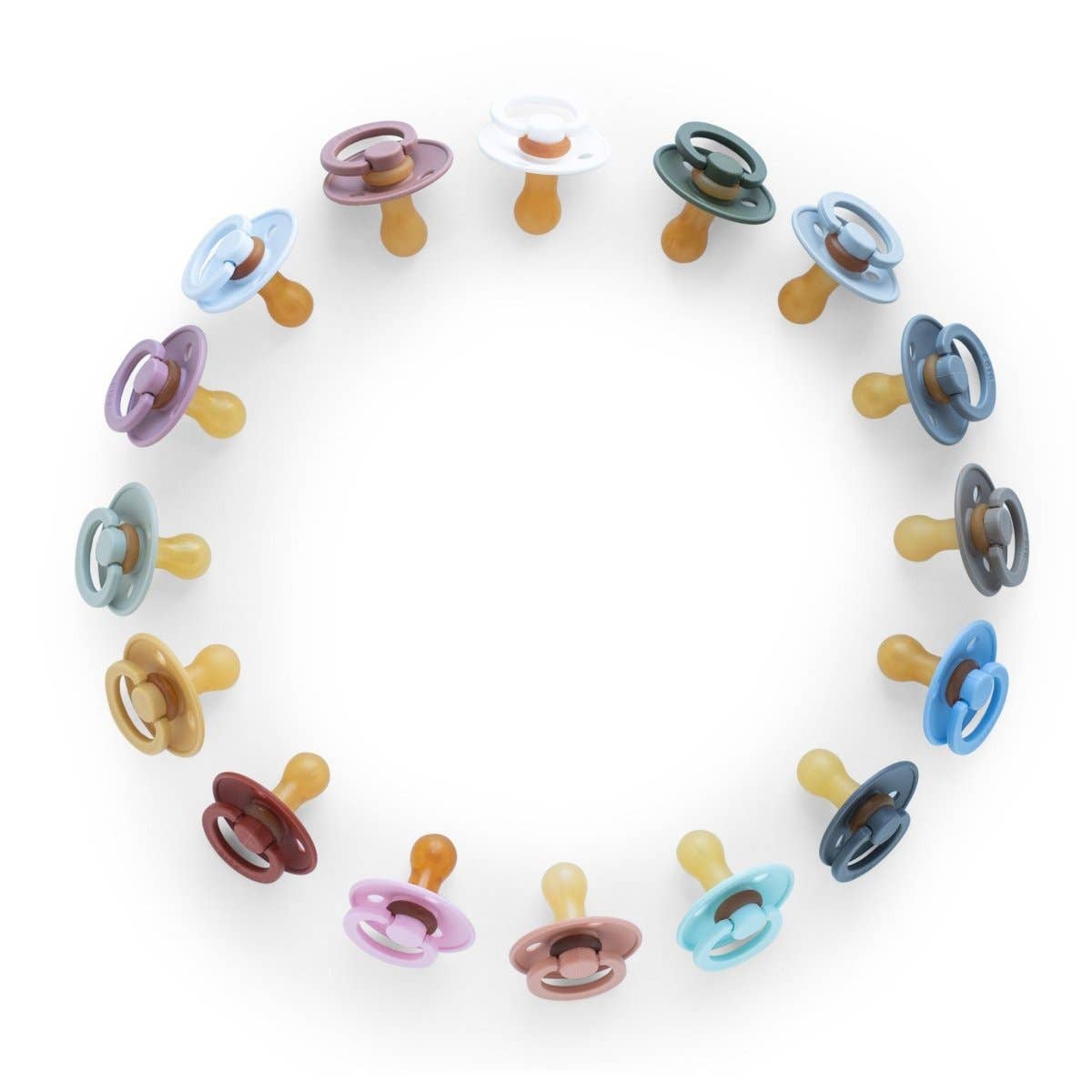 BIBS Pacifiers: Peach / 6-18 months
