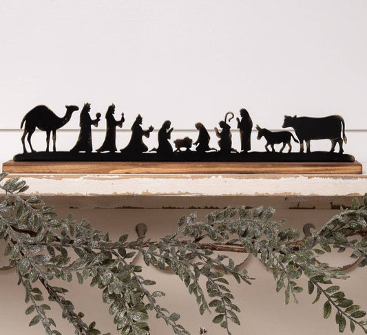 Nativity Scene Silhouette