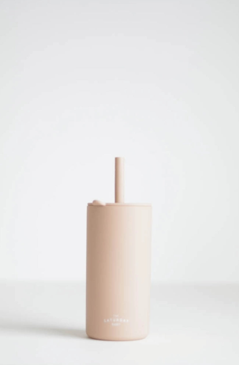 Kids Silicone Straw Cup