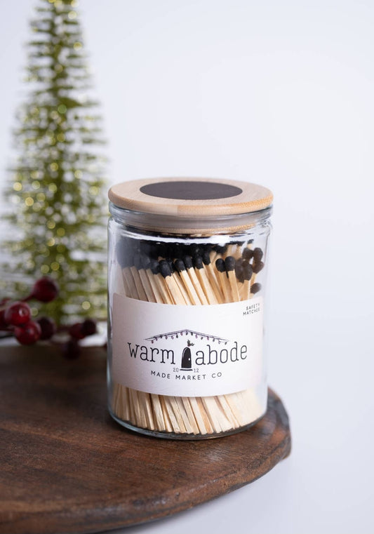 Warm Abode Black Matches