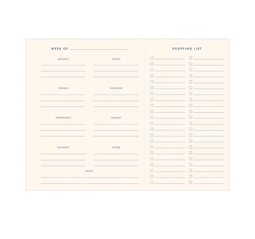 Meal Plan Book