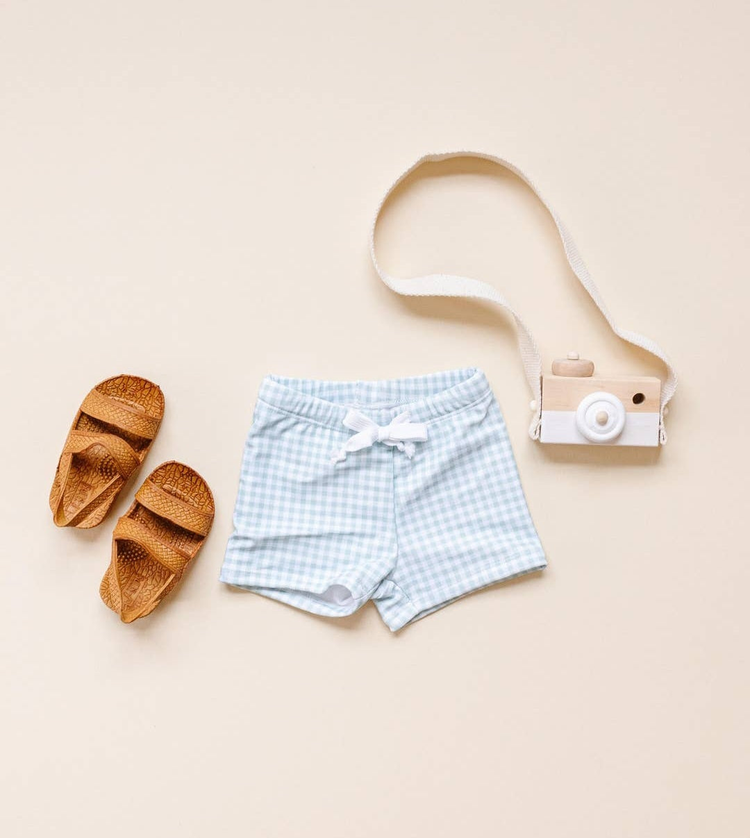 Swim Shorts-Checkerboard