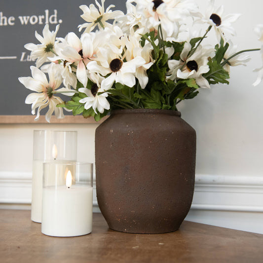7.25" CLASSIC CHARCOAL VASE