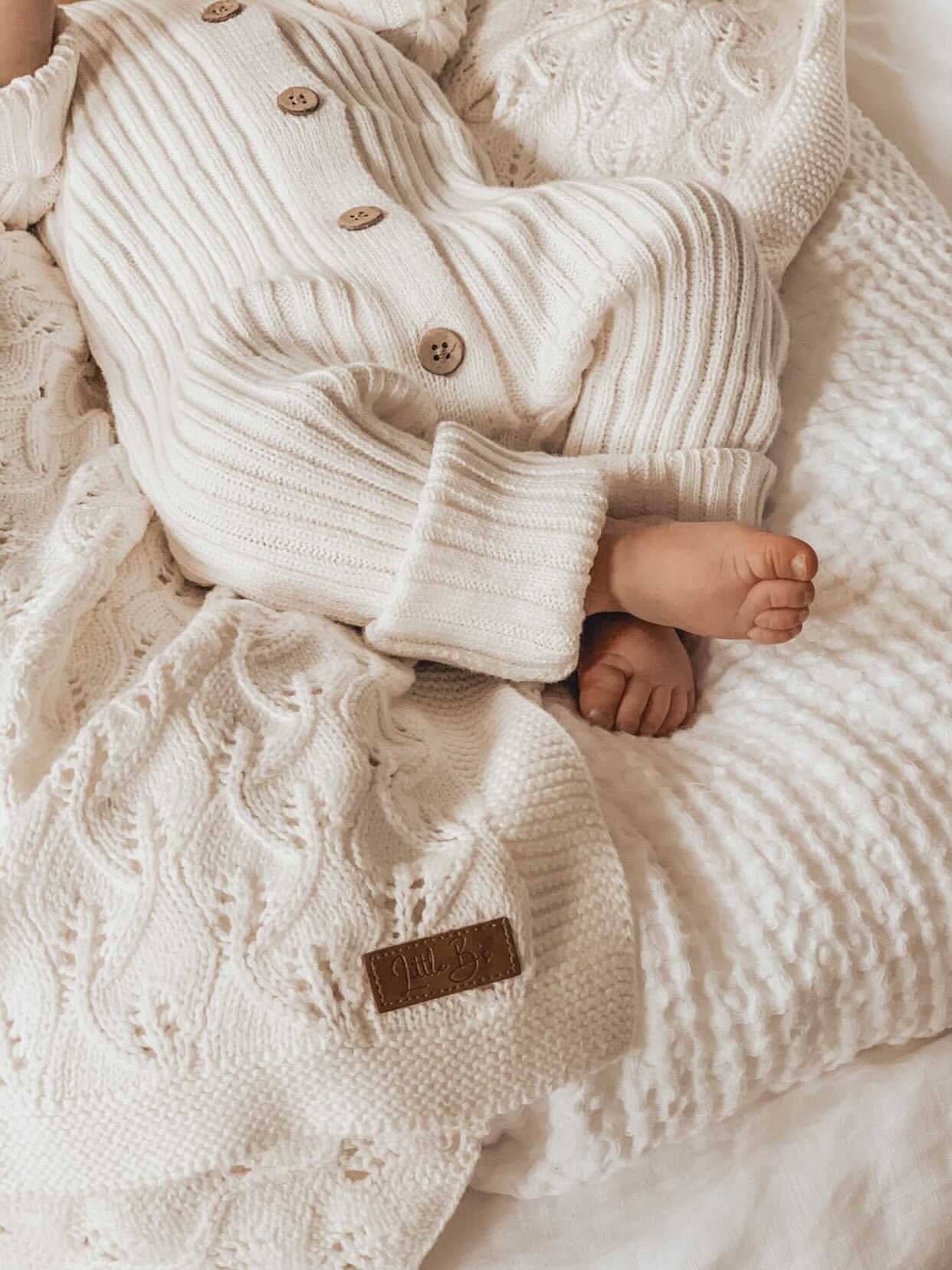 Ribbed Romper  - Milk: Newborn