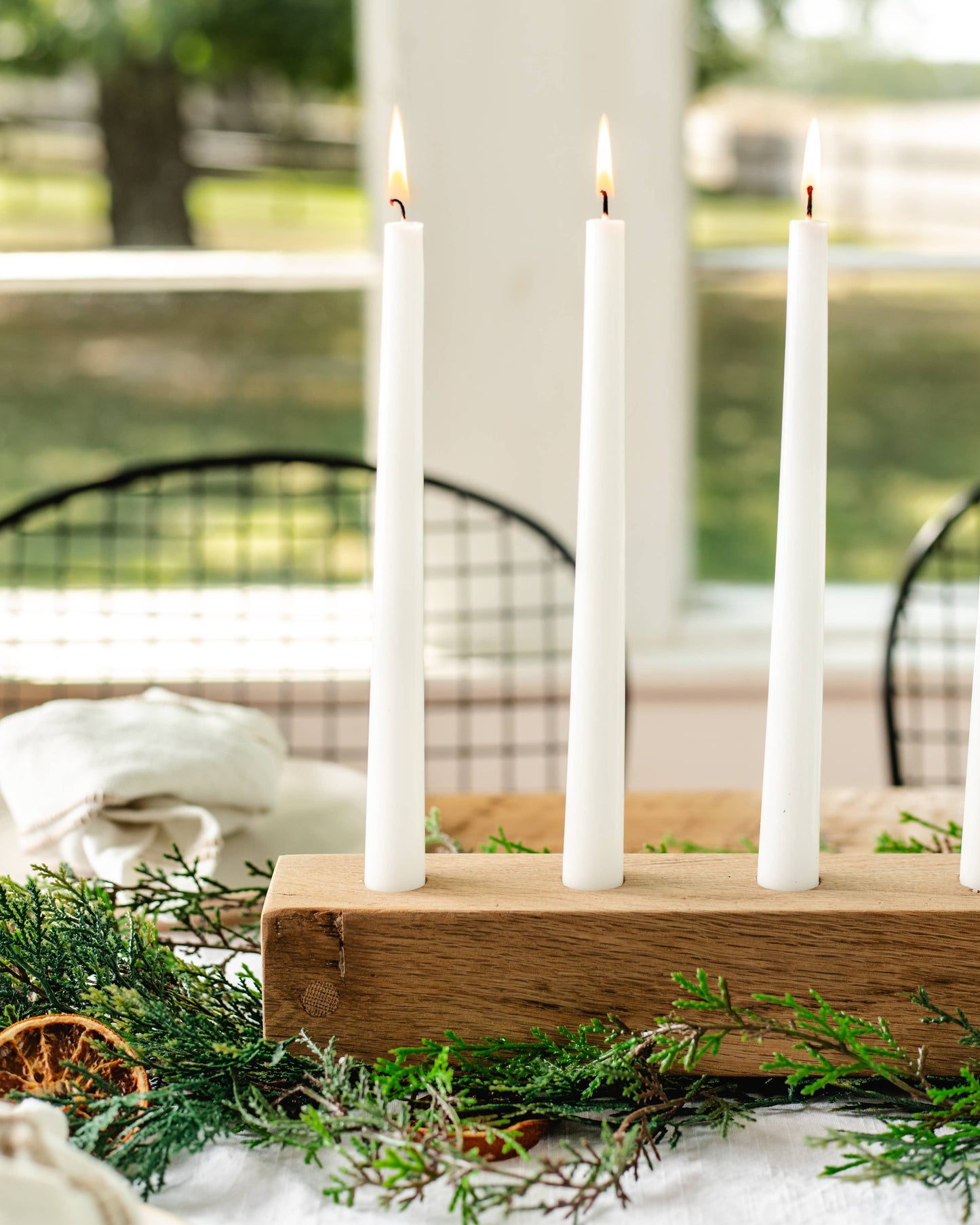 Wood Taper Candle Holder | Made In USA