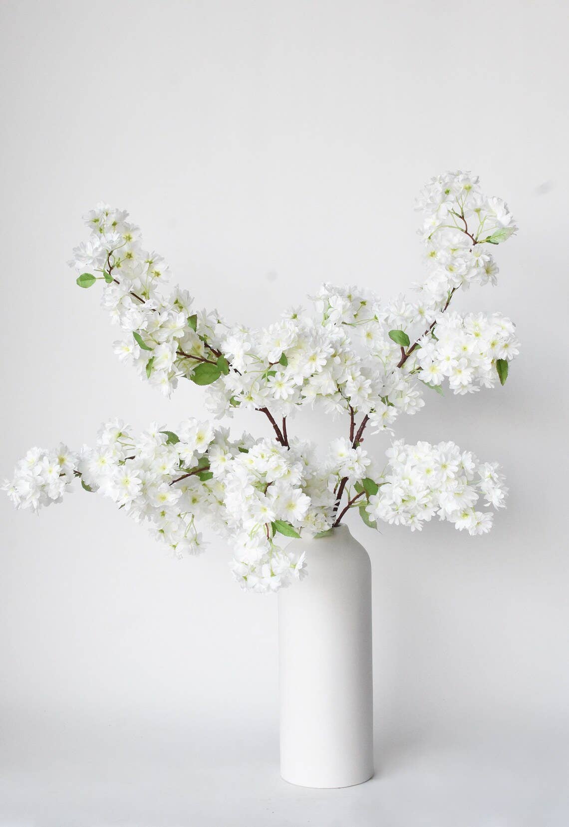 40''T Faux Cherry Blossom Branch, Pink/White/Red/Fuchsia