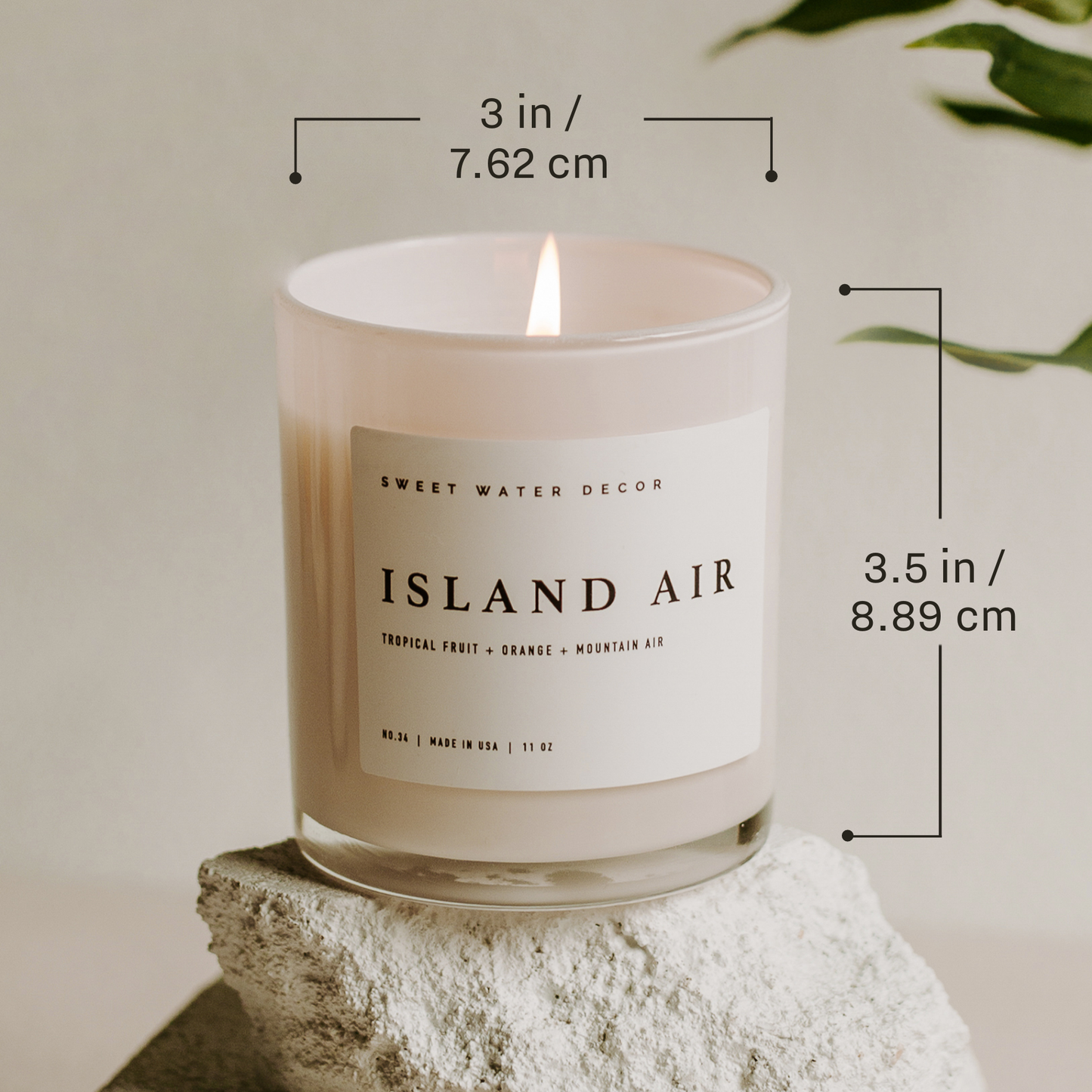 Sandalwood Rose 11 oz Soy Candle - Home Decor & Gifts