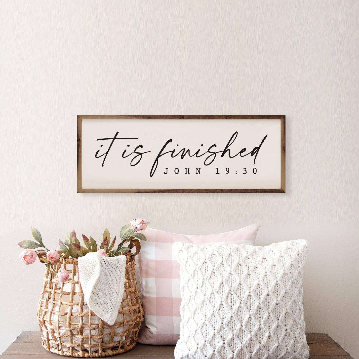 It Is Finished John 19 30 White