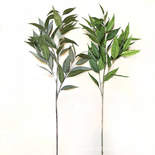38''T Soft Touch Eucalyptus Leaves Stem, Faux Greenery Stem